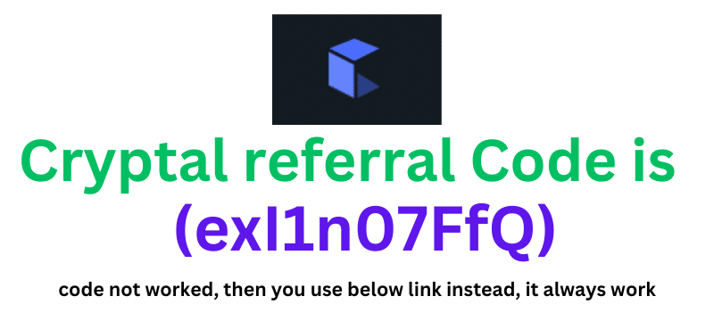 Cryptal referral code (exI1n07FfQ) 40% rebate on trading fees.