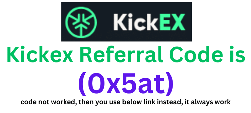 Kickex Referral Code (0x5at) you get 60% rebate on trading fees.