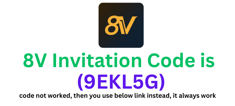 8V Invitation Code (9EKL5G) Get 500 USDT free bonus.