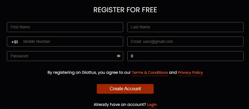 Giottus Referral Code (0) Get ₹200 BTC Signup Bonus.