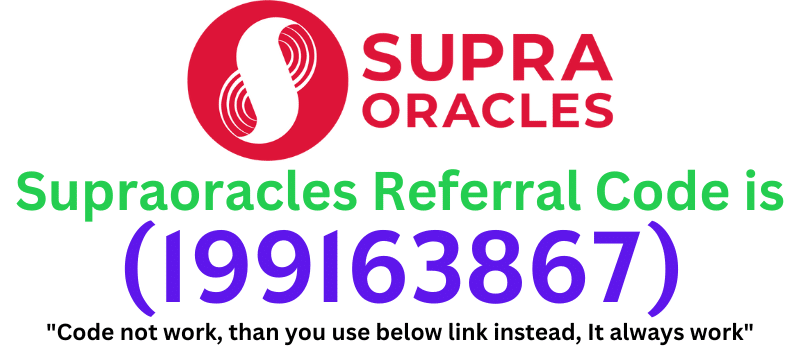 Supraoracles Referral Code (199163867) Get $50 Signup Bonus.