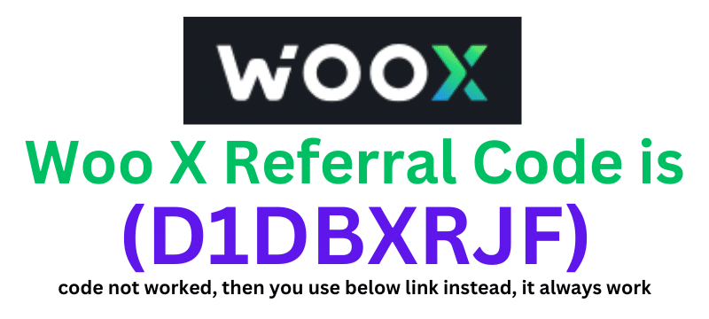 Woo X Referral Code (D1DBXRJF) get 40 rebate on trading fees.