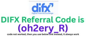 DIFX Referral Code (oh2ery_R) get 60% rebate on trading fees.