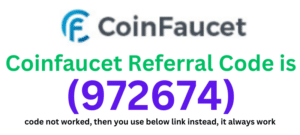 Coinfaucet Referral Code (972674) get 85% rebate trading fees.