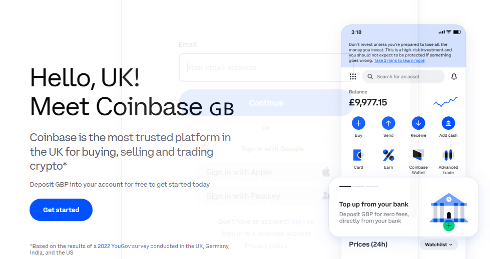 Coinbase Referral Code (happy) get $50 as a signup bonus.